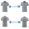 Herren-Poloshirts, 5-farbig, lässig, bequem, Hemd, Oberteil, Unisex, individuelles Logo, High-End-Glas-Revers-Druck, Markentext