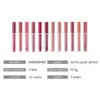 Lip Gloss Handaiyan Sexy Base Liquid Lipsticks Organisator Matte afwerking Waterdichte Longlasting Mini Dunne Lipgloss Tubes Groothandel Lipp Dhzeo