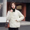 Parkas en duvet pour femmes Veste d'hiver Parka rembourrée en coton Femmes Manteau de base chaud Solide Lâche Vêtements de neige Femme Vestes Outwear Haute Qualité 230109