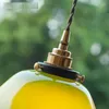 Kolye lambaları çatı katı tarzı Edison Endüstriyel Vintage LED Işık Armatürleri Basit Retro Bakır Cam Hanginglamp İç Mekan Aydınlatma Lampa