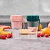 Juicers 2023 350ml 미니 쥬스 휴대용 블렌더 스무디 메이커 신선한 주스 컵 기계 USB 충전식 믹서