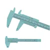 Vernier Calipers Plastic Caliper Gauge Micrometer 0150mm Mini Student Rer Standard ABS EXlecent