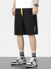 Herr shorts sommar baggy sweatshorts hip hop streetwear lös jogger kort rak bomull casual plus storlek 6xl 7xl 8xl 230130