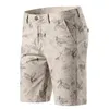 Mäns shorts man sommar bomull mitt midja manlig casual affärsmän tryckt strand stretch chino klassisk passform kort homme 230130