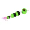 Ami da pesca Richiamo Design delicato 2x Esca Jig Girevole Big Eye Swim Insetti Minnow Galleggiante Wobbler