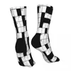 Skarpetki męskie Cool Crossword Sock Sock Men Kobiety poliestrowe pończochy konfigurowalne sweetshirt