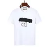 Luxus Herren Designer T-Shirt Schwarz Weiß Brief bedruckte Hemden Kurzarm Modemarke Designer Top T-Shirts Asiatische Größe M-3XL247Q