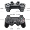 Gamecontroller Transparente Farbe Wireless Gamepads Controller für PS2-Videokonsole mit 2,4G-Empfänger