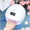 Nail Dryers New Upgrade Lamp For Nails Sun Uv Led 48W Dryer Gel Varnish Polish Curing Manicure Drying Drop Delivery Health Beauty Art Dhu5J