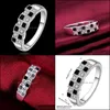 Band Rings Fashion Women 925 Sterling Sier Jewelry Elegant Beautif Pretty Nice Lady Wedding Drop Delivery Ot2Pq