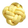 Pillow Bird's Nest Shape Throw Soft Yarn Hand Knot Sofa Chair Nap Rest Solid Car Seat/Back