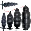 Massagegerät Größter 12 cm Aufblasen Analplug Riesiger Buttplug Dildo Spike Stimulieren für Frauen/Männer Masturbatoren Big Adult Goods