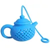 Koffie thee gereedschap sile infuser 7 kleuren theepot gereedschap vormige herbruikbare zeebag filter diffuser diffuser huis keuken accessoires teatoo dhtzu