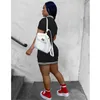 Abiti casual Mini abito estivo a maniche corte Donna Abbottonatura dritta Sport Abiti da baseball Prendisole con tasche Streetwear