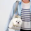 Hundbilstol täcker sommar husdjur ut väska valp chihuahua Yorkshire andningsbar katt bärbar en-axel messenger ryggsäck