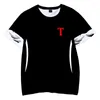 Camisetas masculinas Anime Capitão Tsubasa Camisa Terno Cosplay Crianças Crianças Adultos Esportes de verão adulto Harajuku Casual de manga curta