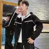 Kurtki męskie jesienne męskie odzież robocza wiosna koreańska moda szczupła swobodna bombowca strewear top płaszcza odzież młodzieżowa