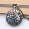 Pocket Watches 50pcs/lot Retro Big Size Quartz Watch Necklace Wholesale