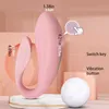 Articles de beauté Vibromasseur télécommandé sans fil Silicone souple Stimulateur clitoridien G Spot Outils sexy pour Couples Femmes Hommes U1JD