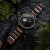 손목 시계 기계식 시계 Bobo Bird 2023 클래식 패션 남성의 자동 손목 시계 Tabby Wood Watches 맞춤형 선물 상자 Reloj
