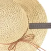 Chapéus largos Brim Raffia dobrável SUNHAT Mulheres de verão Sumshade Anti-UV Capuz coreano Baia feminina Viagem ao ar livre de protetor solar ao ar livre