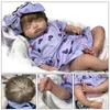 Bambole 18" finite Rosalie Reborn Baby Sleeping Little Cute Bebe Boneca Renascida Brinquedo Para Crianas Menina 230110