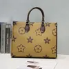 2023 FASHION ONTHEGO Sacs de créateurs de luxe pour femmes Sacs à main en cuir véritable Messenger sac à bandoulière