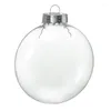 Décoration de fête Arbre de Noël Suspendu Bouteille Transparente Multi Forme En Plastique Vide Boule Pendentifs Pour Noël Décor Micro Aménagement Paysager Fourniture