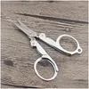 Ножницы портативные складные складки Простые древние бытовые приспособленные ножницы для вышивки швейного инструмента красоты детские инструменты рука