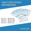 Altre apparecchiature di bellezza Cryolipolysis Fat Freezing Membrane antigelo Pads Etgiii 3 dimensioni 100G 70G 110G Per la membrana del salone di casa