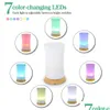 Essential Oils Diffusers Colorf Creative Home Fragrance Aroma Humidifier Wood Grain Reed Diffuser Sticks Hine Household Drop Deliver Dhug6