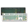 キーボード24G BT50 Typec 108 87 RGB Macro Mechanical Keyboard Kits Swap PCB Magnetic ABS Case Alloy Plate 3000ham Banana Stabilizer 230109
