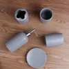 Badaccessoire set badkamer vijfdelige keramische nueuwse paar poetsen tanden cup toiletartikelen kit accessoires