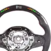 Driving Wheel Real Carbon Fiber LED Performance Steering Wheels Compatible For G15 G38 F40 G20 G30 G01 G11 G05 8 1 3 5 X3 7 X5 Series