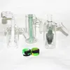 Hookahs Glass Reclaim Catchers Adaptrar 14mm 18mm Manlig kvinna 45 90 med domelös kvarts nagelåtervinning askfångare adapter för vatten bongs dab rigs