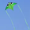 Kites New High Quality Delta Power Kite Carbon Rod / Nylon Cloth With Handle And String Good Flying 0110