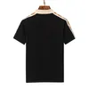 Erkek Stilist Polo Gömlek Lüks İtalyan Erkek Polos Tasarımcı Giyim Kısa Kollu Moda Yaz T-Shirt Asya Boyutu M-3XL #88888