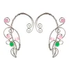 Stud Ear Clip Boucles d'oreilles Wrap Papillons Nocuffs Wing Elf Cuff Mariage Filigrane Fairy Crystal Jewelryzircon Ees 221014 Drop Delivery J Dhsdm