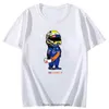 Mini F1 camiseta casual Russel Car Race Graphic Tshirts Summer Homens Homens Homens Kawaii Cartoon S-Sleev Unisex STREETHEATH HOPS TOPS