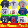 S-4XL Dansby Swanson Cody Bellinger Jersey Seiya Suzuki Chicagos Nelson Veazquez Nick Madrigal Marcus Stroman Willson Cubs Ian Happ Jason Uomo Donna Youth Baseball