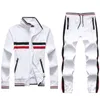 European And American Street Mens Tracksuits New Fashion Brand Men Suit Spring Autumn Men's Two-Piece Sportswear Casual Style Suits