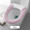 Toilet Seat Covers Bathroom Thickened Washable Soft Warmer Mat Cover Pad Closestool Case Lid Accessories