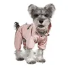 Dog Apparel Reflective RainCoat Four-legged Clothes For Small Dogs Chihuahua Puppy Waterproof Rain Coat Ropa Perro Cats Pet