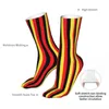 Chaussettes pour hommes Belgique drapeau national chaussette hommes femmes bas en polyester Design personnalisable