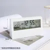 Zegary stołowe 1PCS Difrowe budziki LED Podświetlenie Podświetlenie Mute Calendar Desktop Electronic Prosty