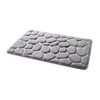 Carpets 3D Soft Carpet Cobblestone Memory Foam Mats Home Bathroom Toilet Door Mat Absorbent Non-slip Kitchen Floor Rug 40 60cm