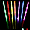 Decora￧￣o de festa 48cm 30pcs Glow Stick Led Rave Concert Lights Acess￳rios Toys Neon Sticks in the Dark Cheer Drop Datury Home Gar Dhqpt