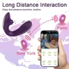 Massaggiatore per adulti Potente app Telecomando Vibratore Femmina con leccate di lingua Indossa g Spot Stimolatore del clitoride Merci Giocattoli del sesso per le donne
