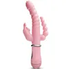 Juguetes sexuales masajeador 3 en 1 consolador conejo vibrador impermeable Usb magnético recargable Anal clítoris juguetes para mujeres parejas tienda