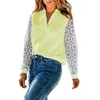 Women's Polos Women's Blouse 2023 Elegant Lace Tops Summer Hollow Blusas Female Long Sleeve Shirts Solid Tunic